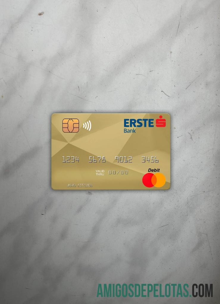 Hungria Erste Bank Mastercard Photolook Front exemplo real